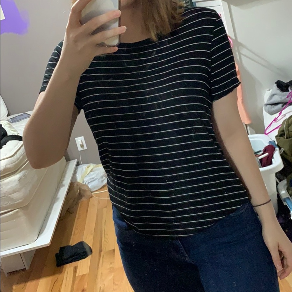 Comfy tillys T-shirt stripe